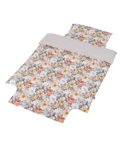 Parure de lit bébé en coton, Néo Vintage - Multicolore