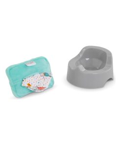 Pot et Lingette pour poupon 30 et 36 cm - N/A