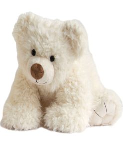 Peluche Pat'ours blanc (50 cm) - Ecru
