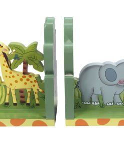 Serre-livres enfant Sunny Safari pour cadeau déco étagère bibliothèque W-9837A - Vert