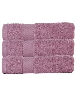 Lot De 3 Draps De Bain 70x130 Cm 500 Gr/m2 - Rose