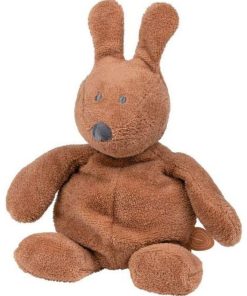 Peluche Susie & Bonnie lapin rouille (30 cm) - Marron