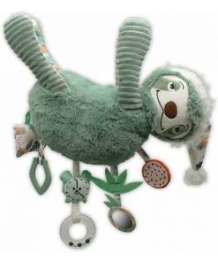 Peluche d'activités Chillos le Paresseux - Vert