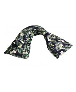 Bouillotte tour de cou Tropical noir - Made in France - Noir