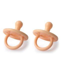 Lot de 2 sucettes en silicone - 0 - 36m - Abricot