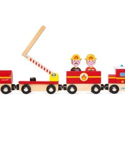 Train en bois Pompiers Story - N/A