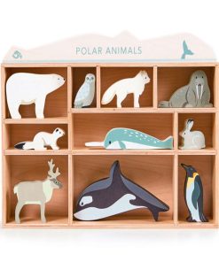 Set animaux en bois Animaux polaires - N/A