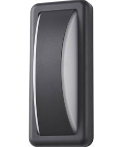 Applique surface LED horizontale - Noir