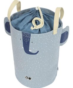 Sac à jouets petit MRS. ELEPHANT - Bleu