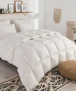DODO - Couette duvet Tradition TEMPEREE - 70% Duvet d'Oie - Blanc