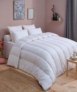 DODO - Couette Micro Enveloppante - Anti-Acariens - Tempérée - Blanc