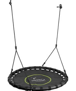 Hudora Balançoire nid - noir-vert - N/A