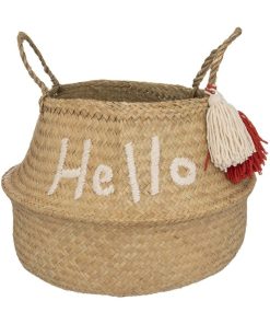 Panier seagrass pliable Oasis - Beige