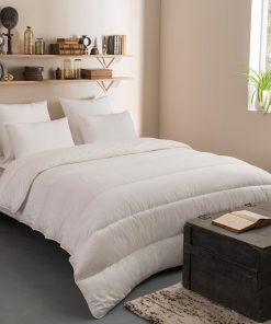 DODO - Couette Protection Active Anti-acariens Végétal LEGERE - Blanc