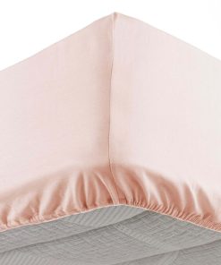 Drap housse microfibre Collection Oscare - Rose