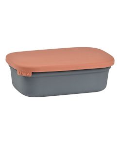 Boîte repas en céramique mineral/terracotta - Orange