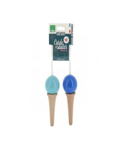 Corde A Sauter En Bois Bi-gout Bleue - N/A