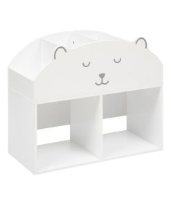 Meuble de rangement ourson - Blanc