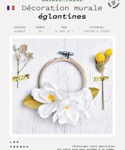 Coffret DIY papier - Décoration murale florale - N/A