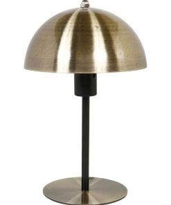 Lampe métal champignon doré - Doré/or