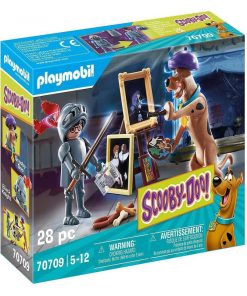 70709 'playmobil' Scooby-doo Avec Chevalier Noir - N/A