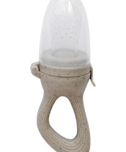 Sucette grignoteuse Averse avec 4 embouts - Beige