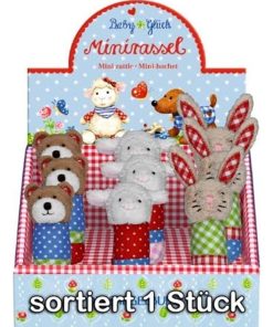 Mini hochet Animaux - Multicouleur - N/A