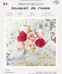 Coffret DIY papier - Bouquet de roses - N/A