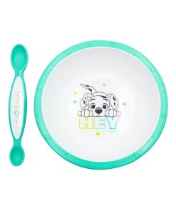 Coffret petit déjeuner 2 pièces 101 Dalmatiens - Bleu