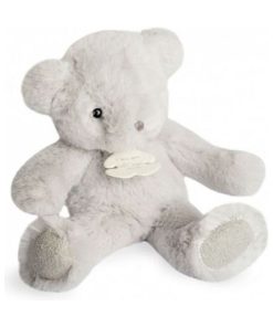 Doudou Histoire d'ours Ours Gris Pantin - Poudres - Gris