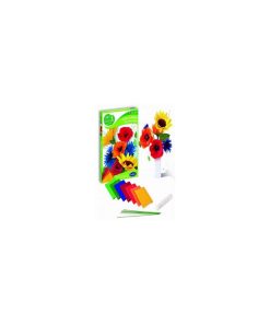 Fleurs En Crepon Bouquet Champetre - N/A