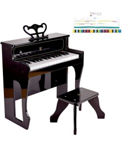 Piano droit sur pieds électronique noir - N/A
