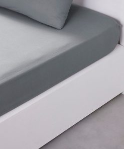 Drap housse 'ESSENTIAL' 'TODAY' - Gris
