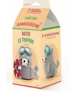 Kit Amigurumi Phoque Crochet - N/A