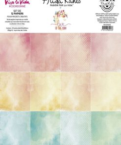 12 papiers créatifs coordonnés Frida Kahlo - faux-unis - N/A