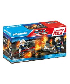 70907 'playmobil' Pompiers Et Incendie - N/A