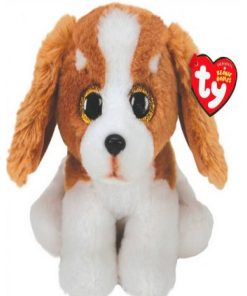 Beanie Babies Small Barker Le Basset - Orange