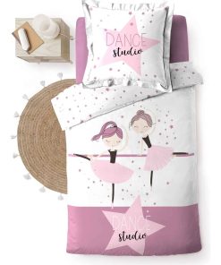 Parure housse de couette Danseuses Studio - Violet