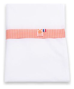 Draps Plat En Coton Bio Blanc - Blanc