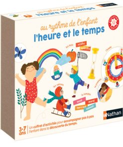 Coffret d'activités Au rythme de l'enfant l'heure et l'enfant - N/A