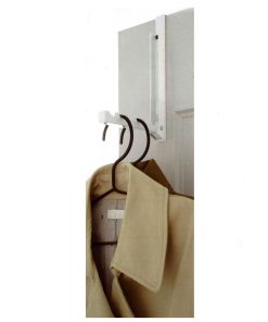 Porte Cintres Pliable Pour Porte - Blanc