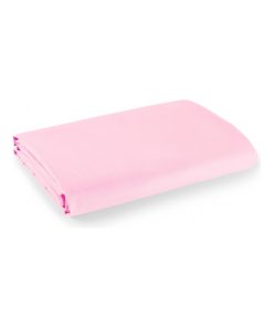 Drap plat 100% Coton / 57 fils/cm² - Rose