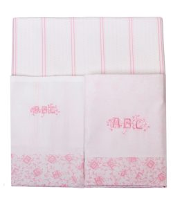 Laura Ashley Baby Parure De Lit 3 Pc - Rose clair