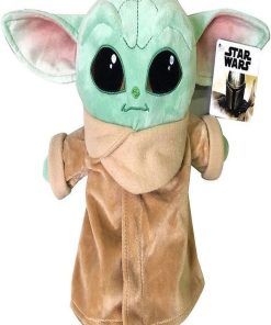 Doudou DS personnage Vert Mandalorian Pantin - 25 cm Star Wars - Vert