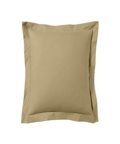 Blanc Avenue Taie D'oreiller 63x63 Cm Satin De Coton - Beige