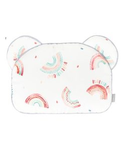Oreiller coussin plat réversible , RAINBOW - Gris