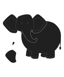 Matrice de découpe éléphant - N/A