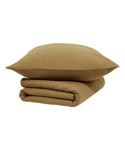 Couvre lit boutis ESSENTIAL - Bronze