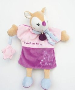 doudou Babynat Biche Violet Il était une fois Marionnette - Violet