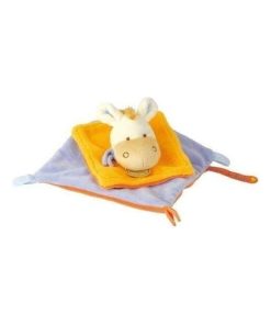 doudou Doudou et compagnie Ane Bleu DC2288 Graine de doudou plat - Bleu